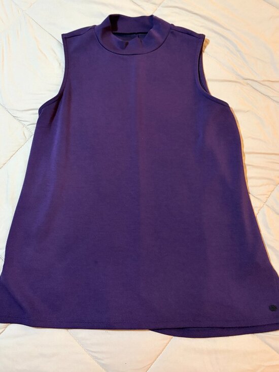 GAIAM Tops - GAIAM Purple Tank Top Mock Turtle Neck - Women's XL - Preowned - 2232